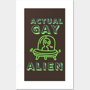 Actual Gay Alien Posters and Art